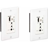 MuxLab Extensor HDMI sobre Cat 5e/6 500451-WP-DEC con soporte 4K y 3D, montaje en pared