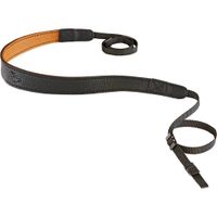 EDDYCAM Correa para Cámara Modelo Black/Nature 1.4"" x 61"" en Cuero de Alce Escandinavo