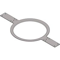 QSC Anillo de Montaje Flangeado para Altavoz AC-C8T (Paquete de 6)