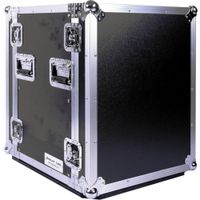 DeeJay Amplificador LED 14 RU Case Deluxe con Ruedas, 18"" Profundidad, Aluminio, ProtecciÃ