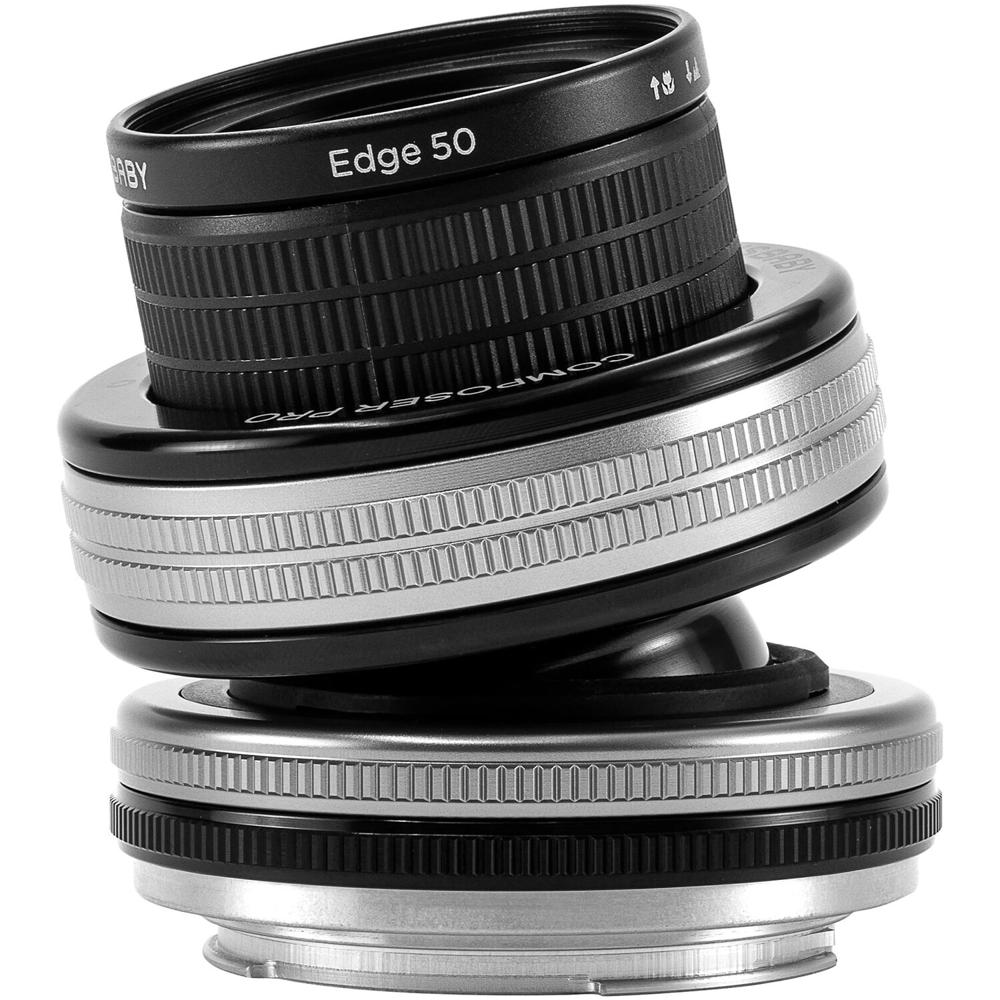 Lensbaby Composer Pro II con Óptica Edge 50 para Montura PL - Cuerpo Metálico, Control d