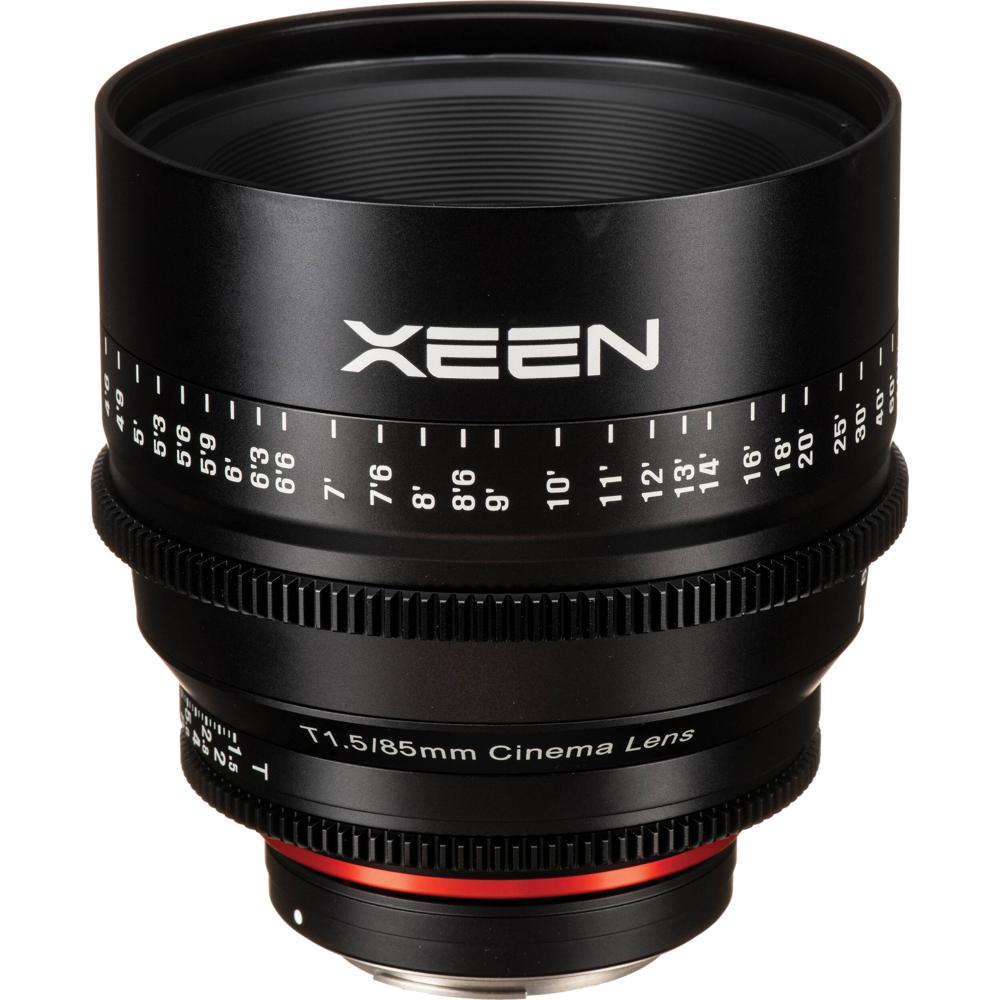 Rokinon Xeen 85mm T1.5 Lente para Montura Canon EF - Diseño de Enfoque Interno, Iris de 1