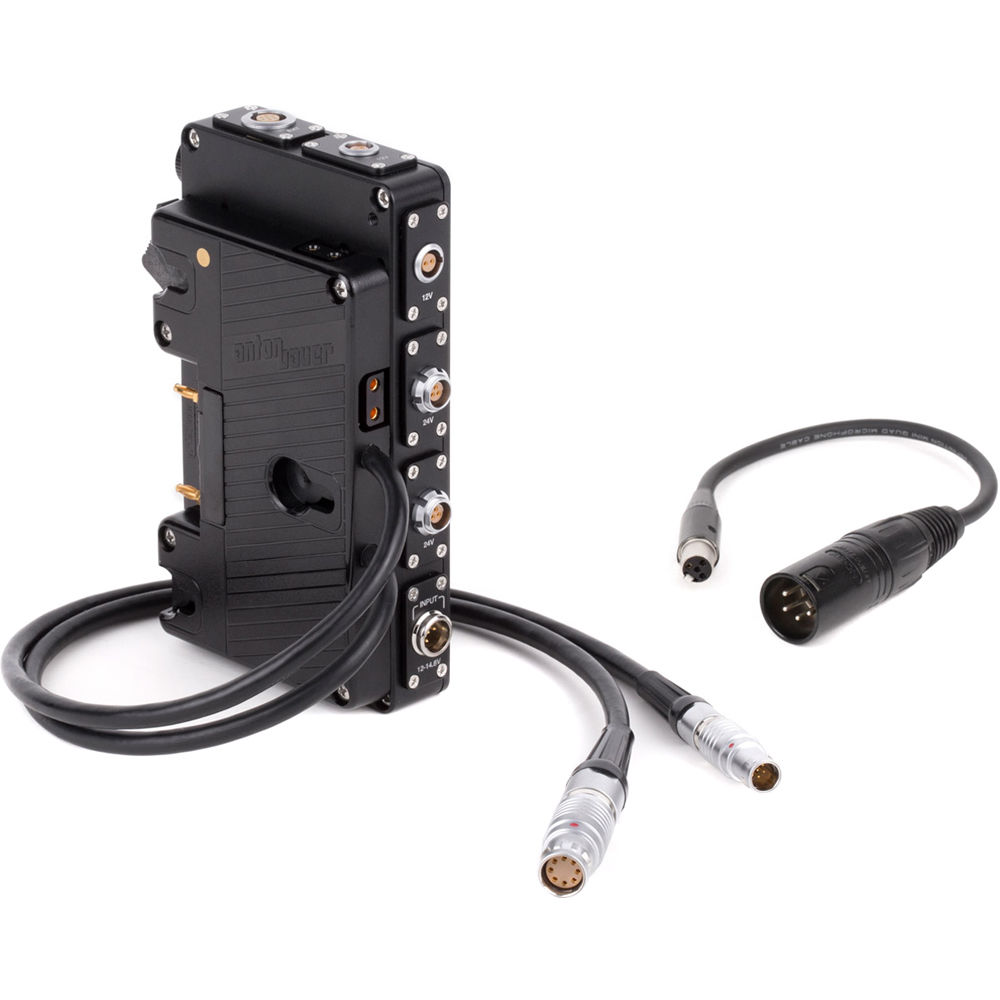 Wooden Camera D-Box Gold Mount para ARRI ALEXA Mini/Mini LF - Distribución de Energía, S