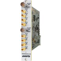 Evertz 7800IDA2Q Amplificador de Distribución Inteligente Dual 3G/HD/SD-SDI con Reclockin