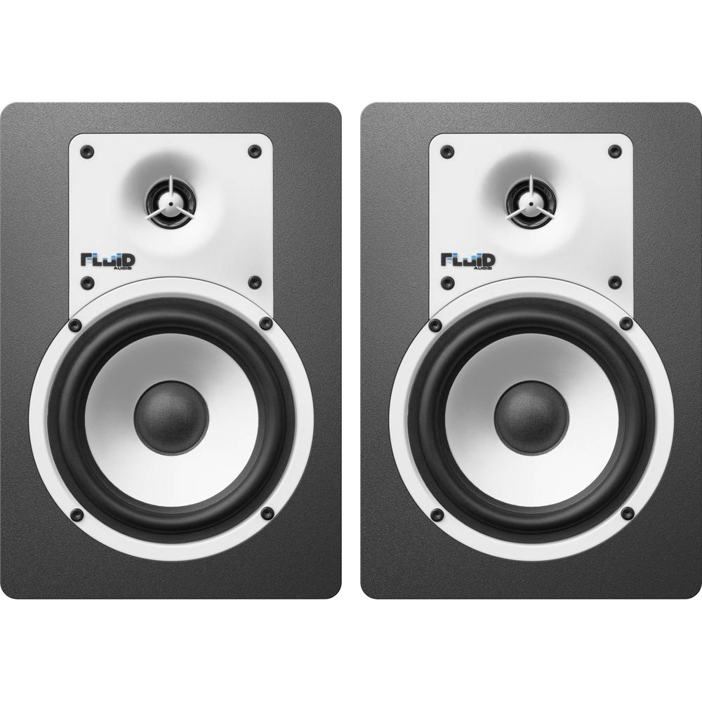 Fluid Audio Classic Series C5BT Monitores de Estudio Bluetooth 5"" - 40W, Woofer de 5"", Twe