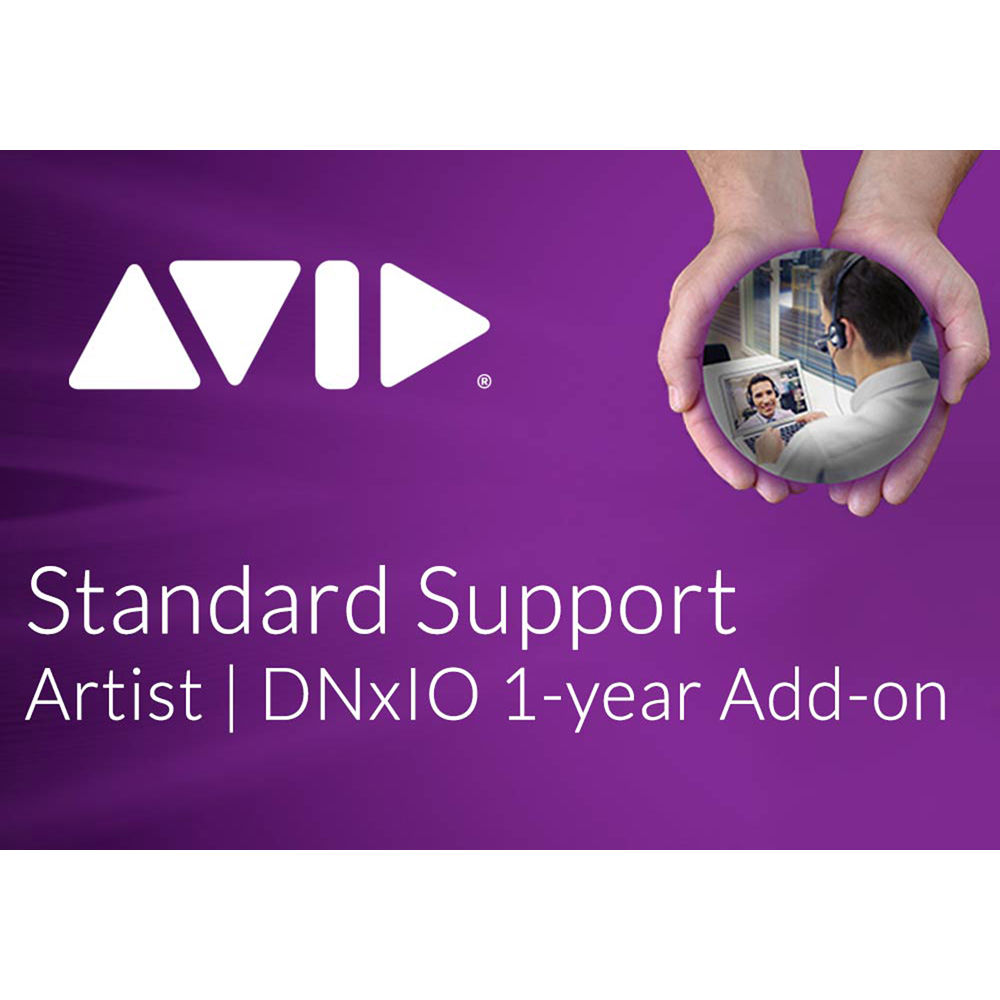 Avid Artist DNxIO 1 Año Opción de Cobertura Adicional para Hardware Estándar