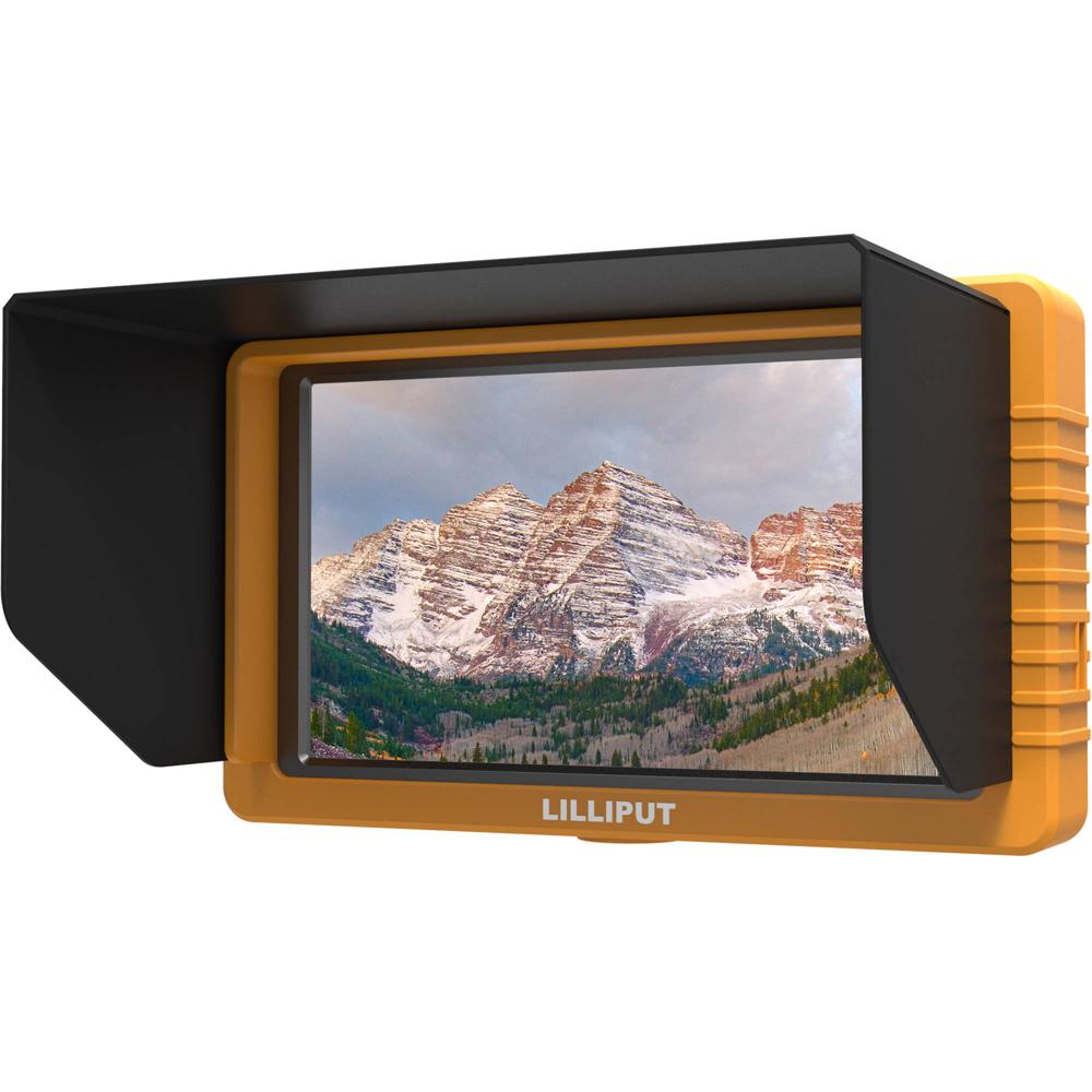 Lilliput Q5 Monitor 5.5"" Full HD 1920 x 1080 con HDMI/SDI, 450 cd/m² Brillo, 1000:1 Contr