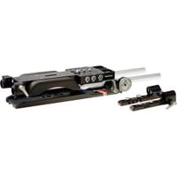 Movcam Base Kit para Sony FS5 con placa elevadora, soporte de hombro y varillas de 15mm