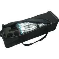 Broncolor Trolley Bag Plegable para Para 177/222 - Negro, Resistente al Agua, con Ruedas y