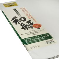 Awagami Bizan Medium Papel Natural Hecho a Mano A2 (16.5 x 23.4"", 5 Hojas) - 200 gsm, Text