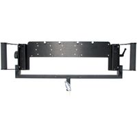 Nebtek Soporte para Monitores Duales NEB70HD con Montaje 5/8"" y Rotación 360°