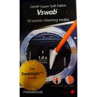 VisibleDust VSwabs 1.0x para Limpieza de Sensores de 24mm - Paquete de 50 Unidades