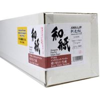 Awagami Kozo Thick Natural Paper 44"" x 49' - Papel Japonés de Fibra de Morera, 110 gsm, A