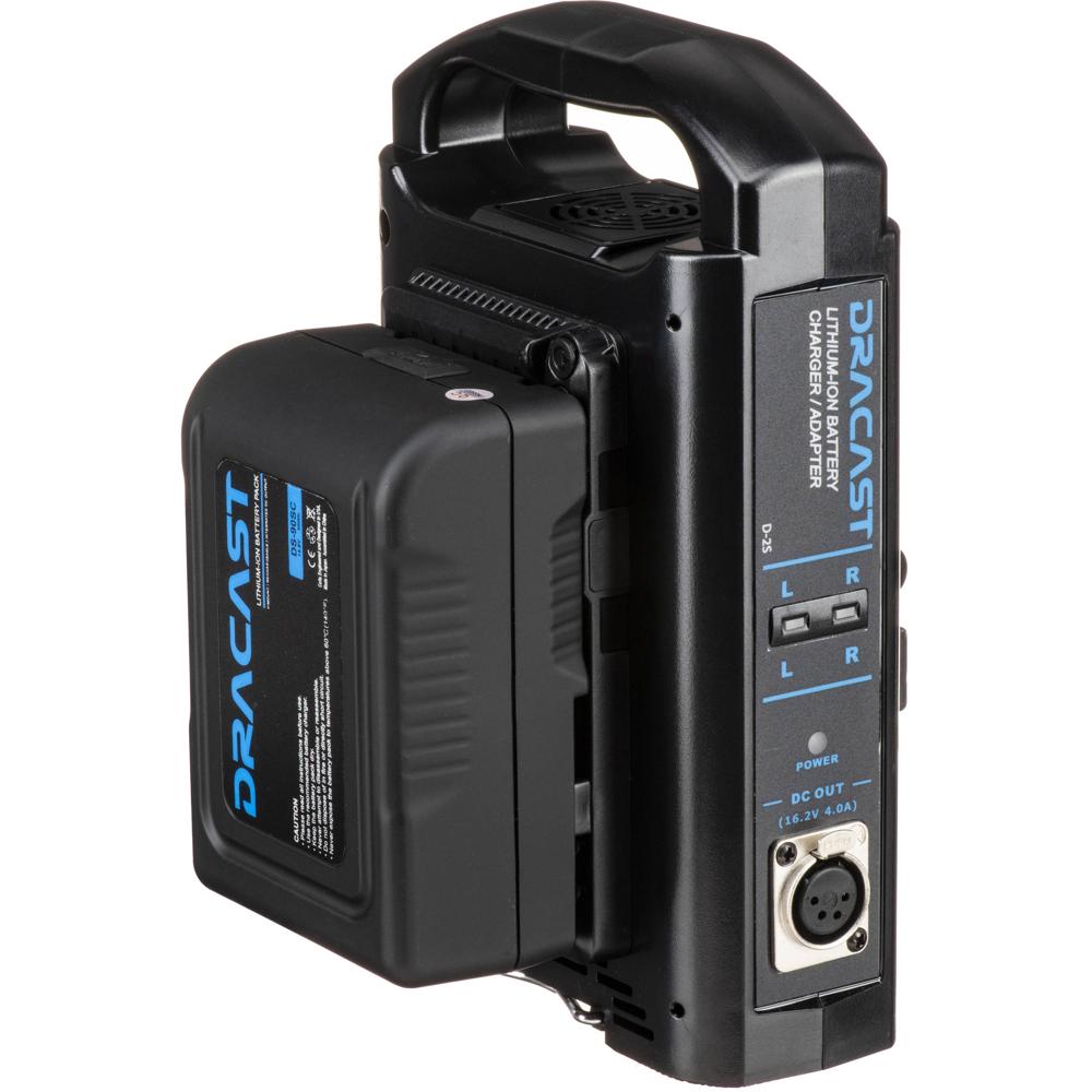 Dracast Kit de Batería Compacta 90Wh con Cargador V-Mount