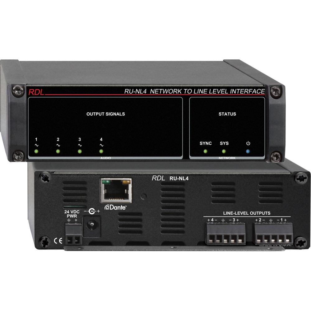 RDL Interface de Red a Nivel de Línea RU-NL4 Cuatro Canales