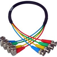 Laird Digital Cinema Cable de Video HD-SDI 4-Channel 6G-2k para Cámara AJA CION - 24""