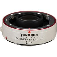 Yongnuo Extender EF 1.4x III Teleconverter para Lentes Canon EF - Aumento 1.4x, Diseño Ó