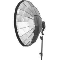 Pictools Beauty Dish Plegable de 47.25"" con Rejilla y Soporte para Speedlite