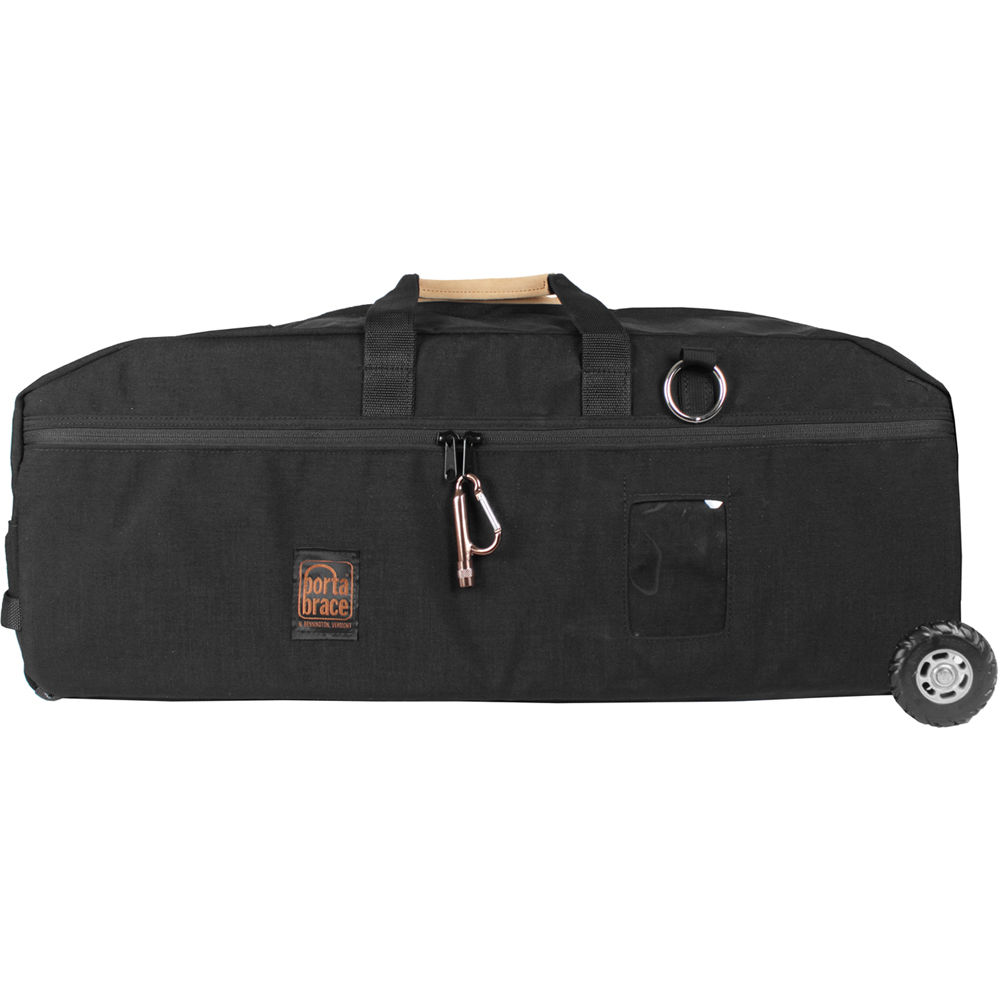 PortaBrace LB-3BGLCCOR Funda para Cámara con Ruedas, Nylon 1000D, Divisores Ajustables, C