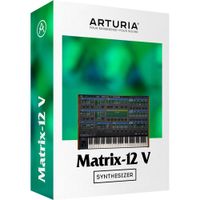 Arturia Matrix-12 V - Sintetizador Virtual con 2 Osciladores, 12 Voces de Polifonía y Mú