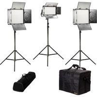 ikan Kit de Iluminación LED Bi-Color Rayden 3 Puntos con 2 x RB10 y 1 x RB5