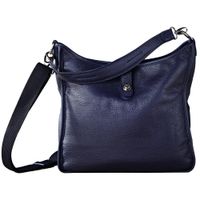 Oberwerth Kate Bolsa Multifuncional de Cuero Gentian para Damas - Acomoda Laptop de 13"" y
