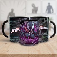 TAZA SPIDERMAN DISEÑO EXCLUSIVO VENOM