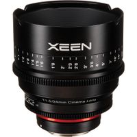 Rokinon Xeen 24mm T1.5 Lente para Montura Canon EF - Diseño de Enfoque Interno, Iris de 1