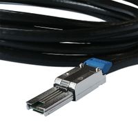 Qualstar Mini-SAS 1x Cable de 16' para Conexión de 1 Disco a Puerto de 6GB