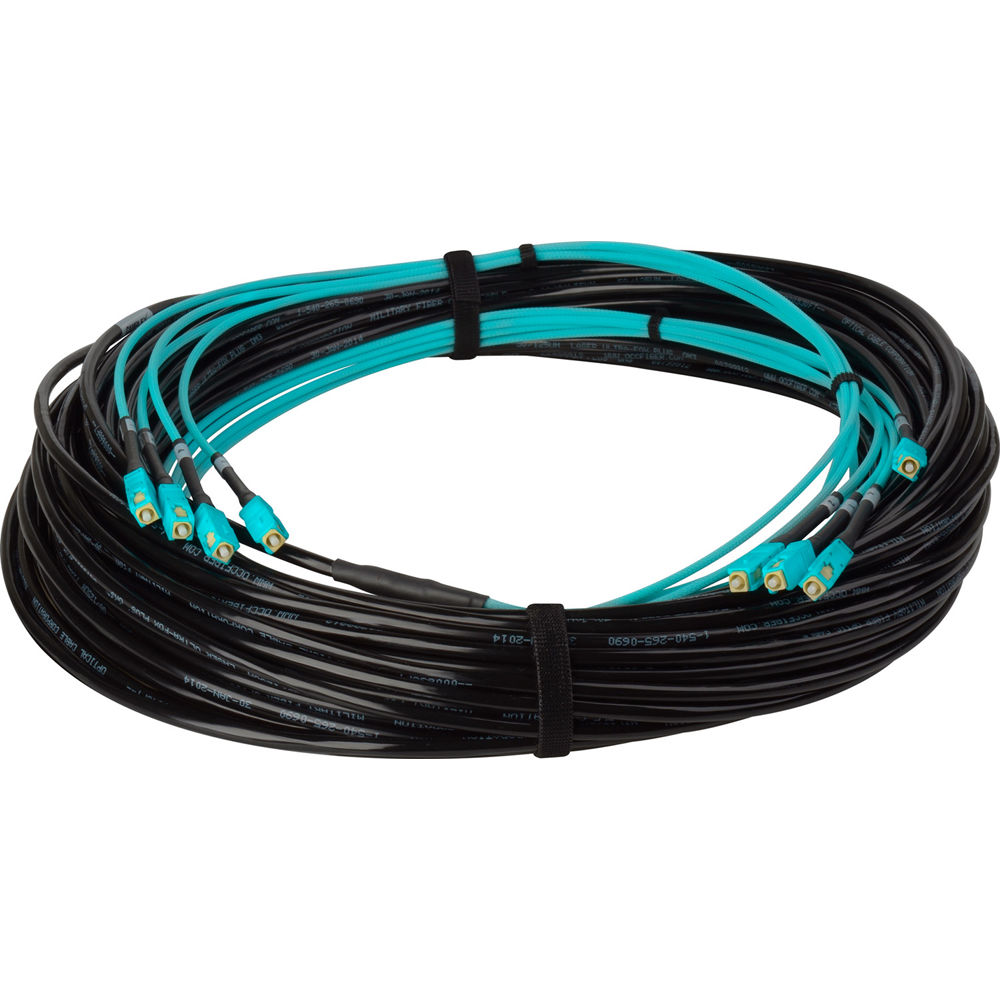 Camplex Cable de Fibra Óptica Multimodo OM3 de 250' con Conectores SC