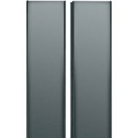 Middle Atlantic Puerta Trasera Sólida Dividida para Rack de Equipos 42 RU - Acero, Color