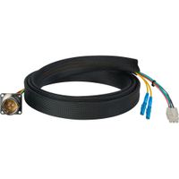 Camplex Cable Híbrido de Fibra Óptica FCS015A-FR de 3' con Conectores FC y LC AMP 6-Pin