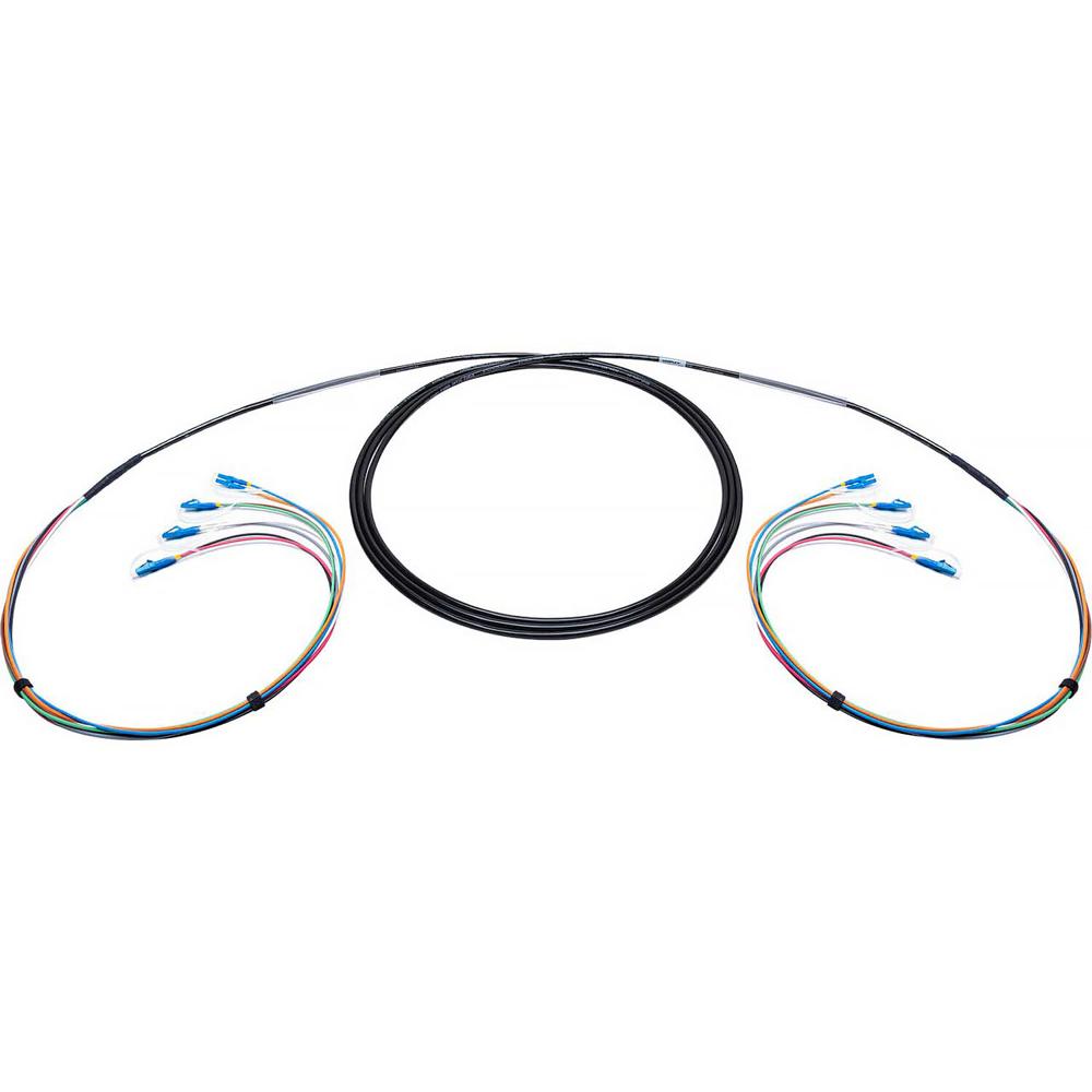 Camplex Cable Táctico de Fibra Óptica 100' 8-Canales LC Monomodo