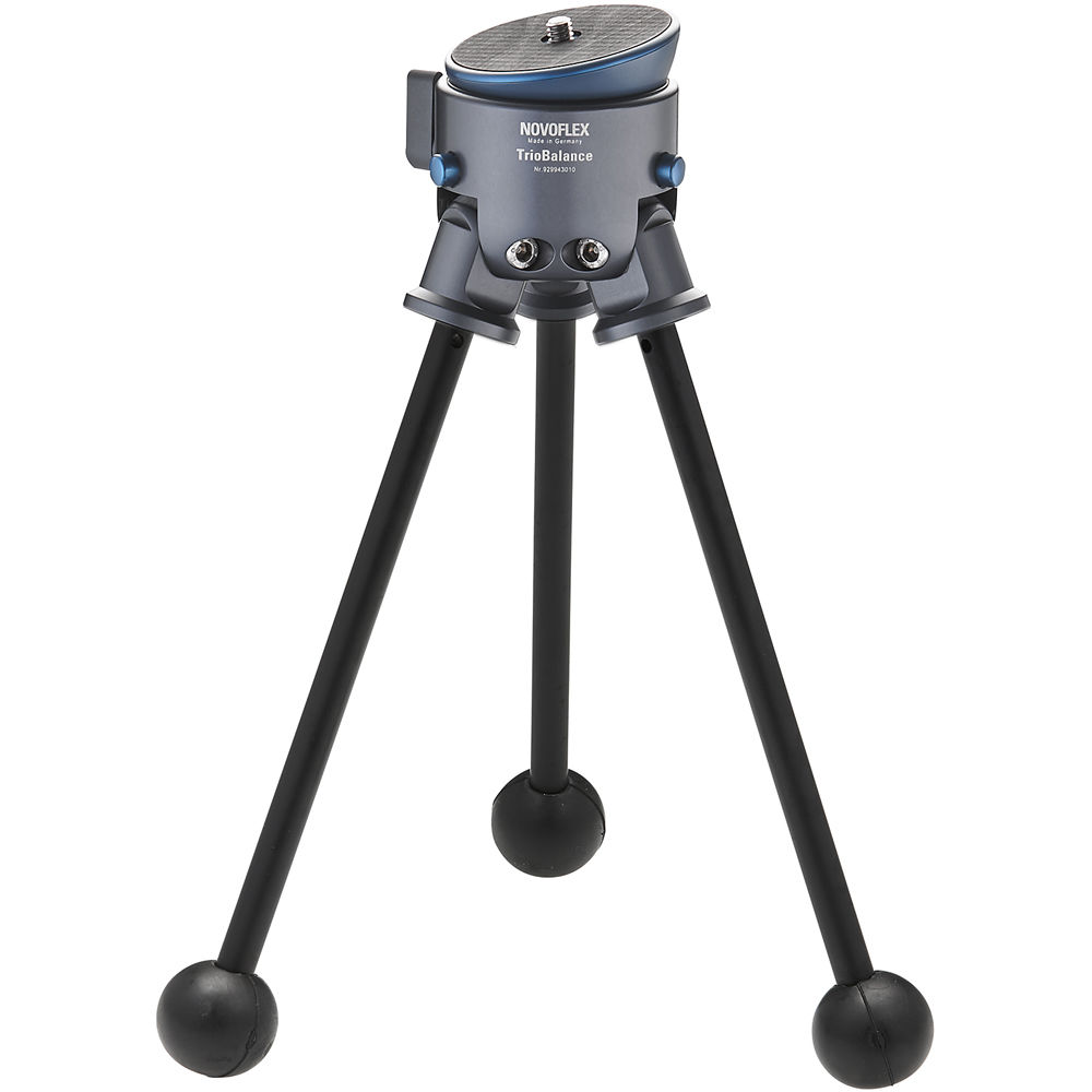 Novoflex Tripode TrioBalance con Patas Mini - Altura Máxima 10"" / 25.5 cm, Altura Mínima