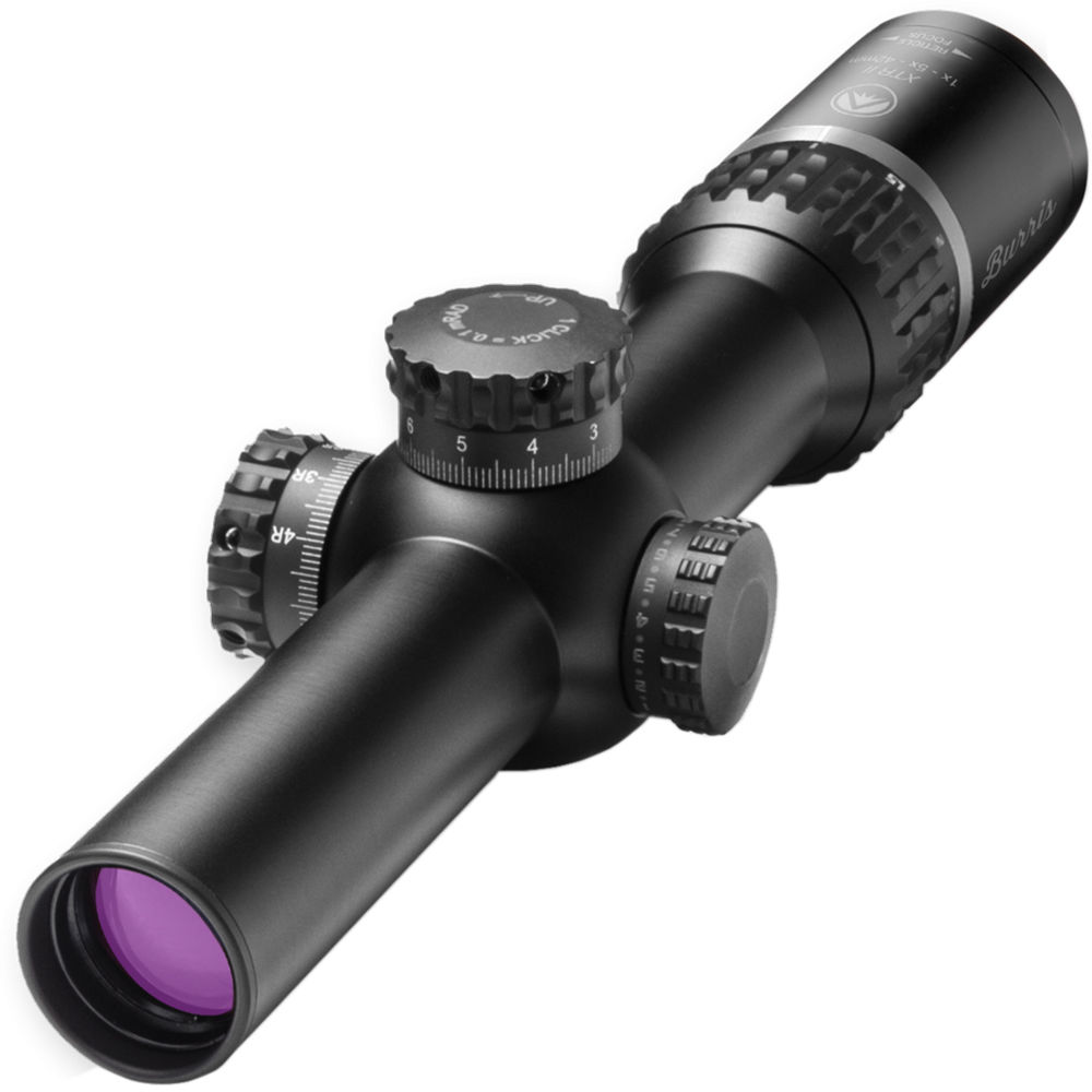 Burris Optics 1-5x24 XTR II Riflescope Ballistic 5.56 Gen 3 Reticle, 30mm Maintube, 90 MOA
