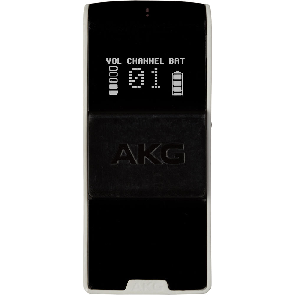 AKG CSX IRR10 Receptor Infrarrojo de Conferencia de 10 Canales, 20 Horas de Operación, Pa