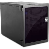 iStarUSA Torre Hotswap de 5 Bahías SATA 6.0 Gb/s con Multiplicador eSATA - Modelo Negro