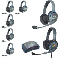 Eartec HUB7DMXD UltraLITE Sistema de Intercomunicación 7 Personas con Max 4G Doble Auricu