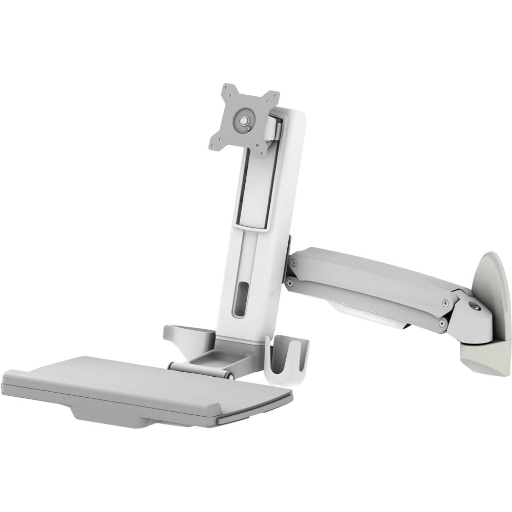 Dyconn WSM100 Soporte de Pared para Estación de Trabajo Pivotante para Monitor de hasta 2
