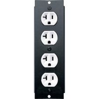 Middle Atlantic MPR Raceway Módulo Doble Duplex 20A - Unidad de Distribución de Energía