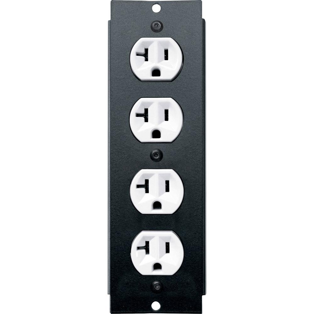 Middle Atlantic MPR Raceway Módulo Doble Duplex 20A - Unidad de Distribución de Energía