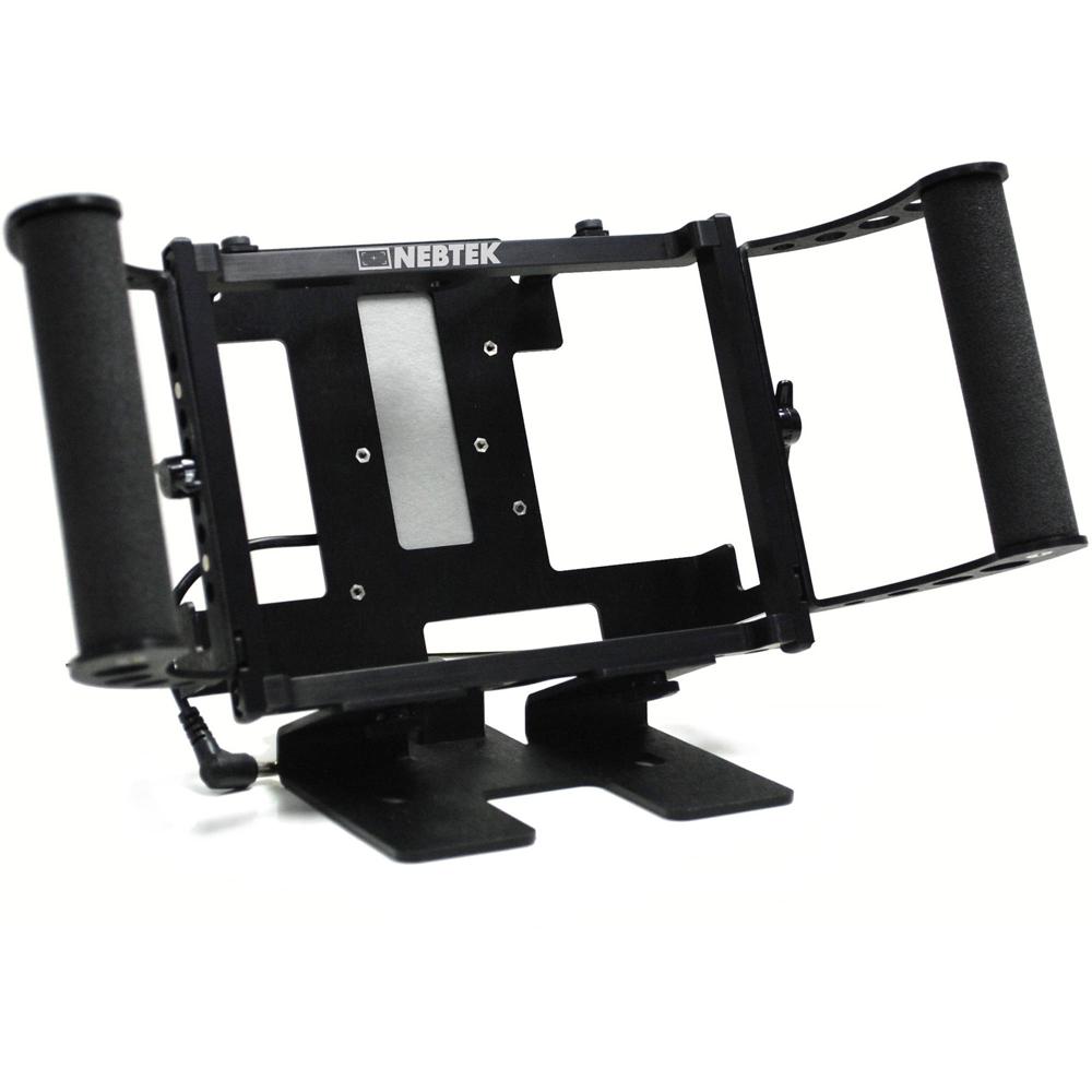 Nebtek Soporte de Alimentación con Adaptador de Batería para Monitor PIX-E7