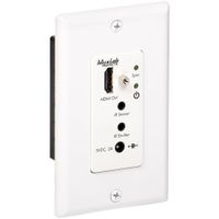 MuxLab Receptor HDMI 500451-WP-DEC-RX para Placa de Pared Decora, 4K a 30fps, Soporte 3D,