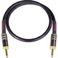 Mogami Cable de Altavoz Overdrive 6' 12 AWG con Conectores TS de 1/4""