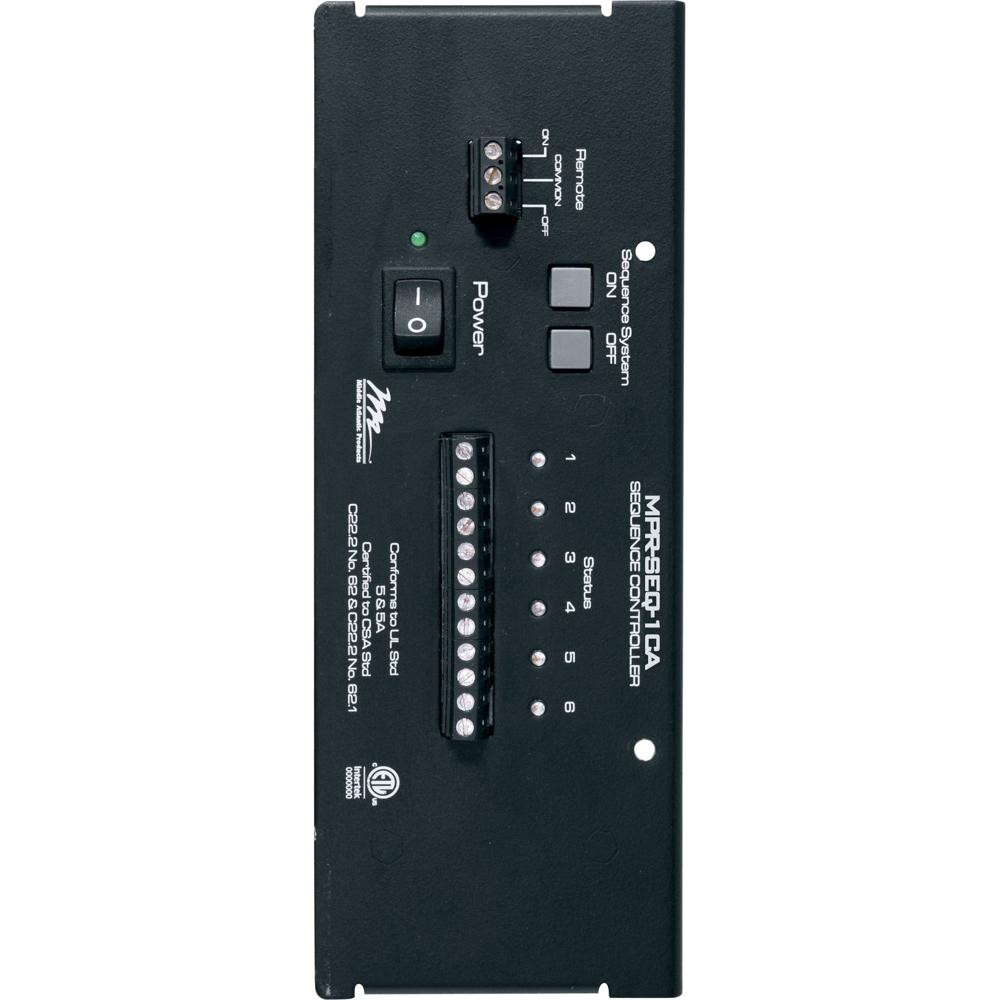 Middle Atlantic Controlador de Secuenciación de Seis Pasos para Sistema MPR Raceway con C