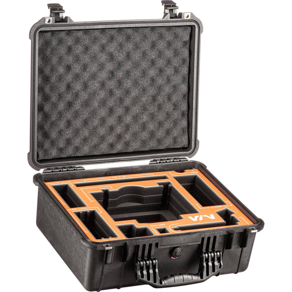 Jason Cases Funda Protectora para Bright Tangerine VIV Matte Box con Interior de Espuma Co