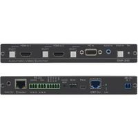 Kramer HDBaseT Transmitter DIP-20 4K UHD con entrada HDMI y VGA, audio estéreo, detecció