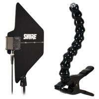 Shure Antena Direccional Activa UA874 con Soporte FlexiMount para Micrófono