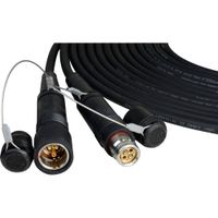 Camplex Cable de Fibra Óptica Lemo FUW Male a PUW Female 150' para Transmisión de Video