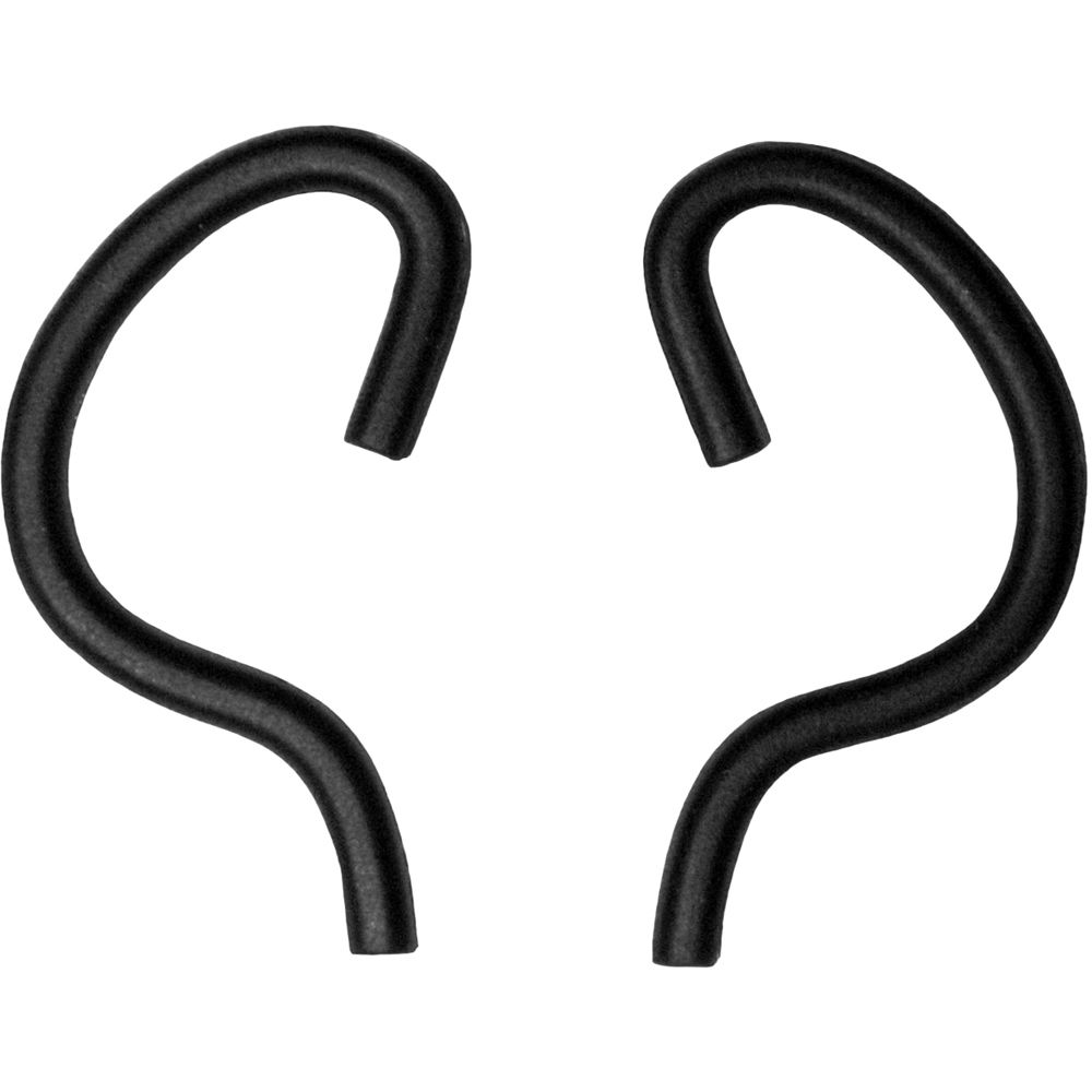 Silynx OTE Ear Hook Retainers 50-Pares Negro - Ajuste Seguro para Auriculares In-Ear